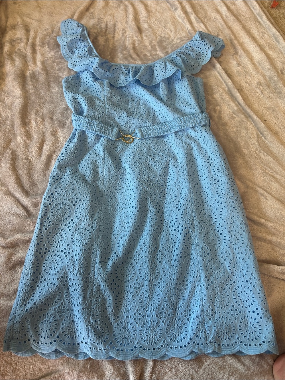 Lilly Pulitzer Ryann eyelet shift dress